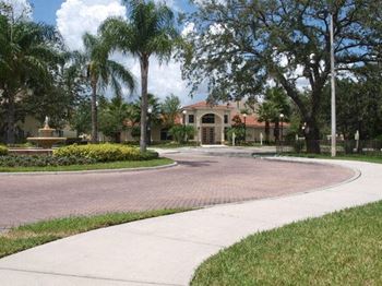 Entry driveway 
